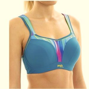 Panache high impact convertible sport bras sz 36H